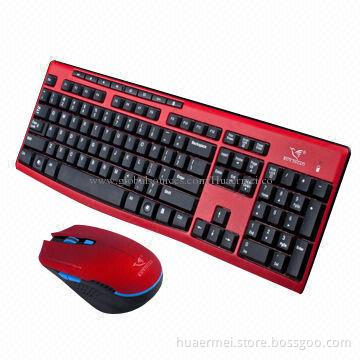 Wireless 2-in-1 Combo Keyboard and Mouse for Android TV, Tablet PC, Computer